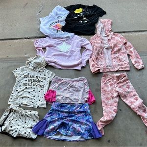 Girls clothing bundle (9 pieces total)